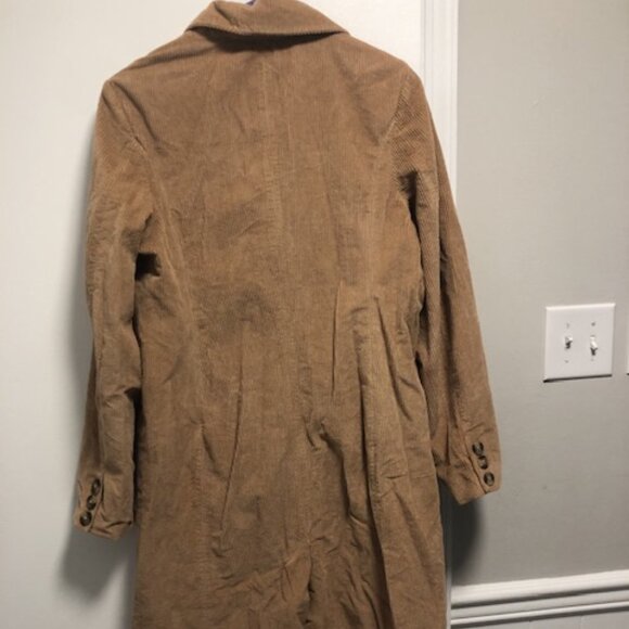 American Eagle Long Corduroy Coat - Picture 3 of 4